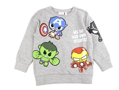 Name It grey melange Marvel sweatshirt